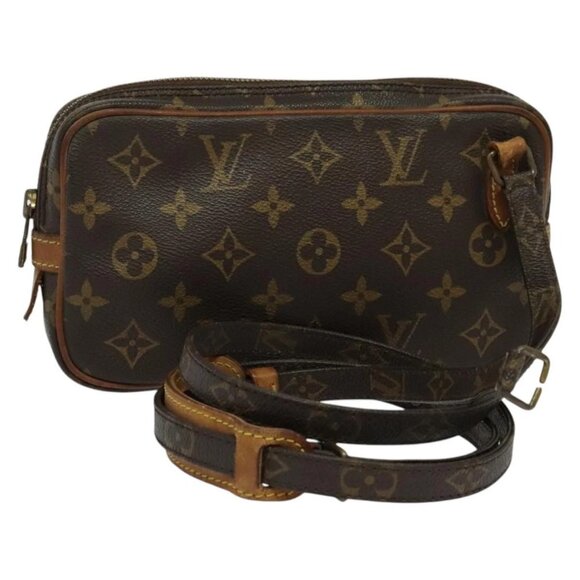 LOUIS VUITTON Monogram Marly Bandouliere Shoulder Bag M51828 LV Auth bs29229 - Picture 1 of 16